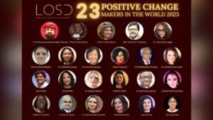 Read more about the article Celebrating the Epoch of Change: Guinness World Record-breaking book “23 Positive Change Makers in the World 2023”