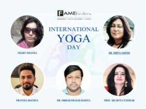 Read more about the article Diverse Voices Unite for International Yoga Day in Fame Finders Media’s Special Edition