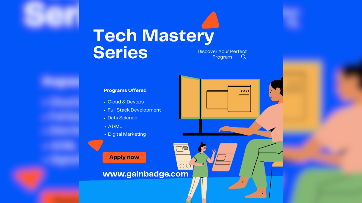 Read more about the article GainBadge Launches Tech Mastery Series: A Pathway to Future-Proof Careers